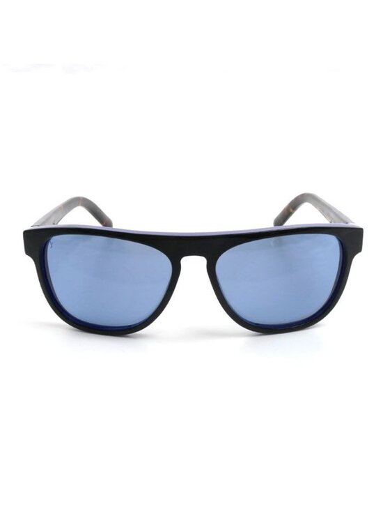Louis Vuitton Oliva Sunglasses Blue Black Havana Pattern Eyewear